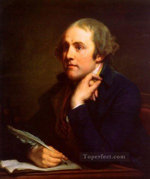  Francois Arte - Louis Francois Robin retrato Jean Baptiste Greuze